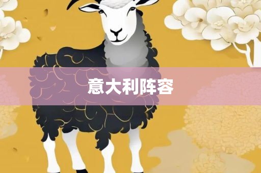 意大利阵容