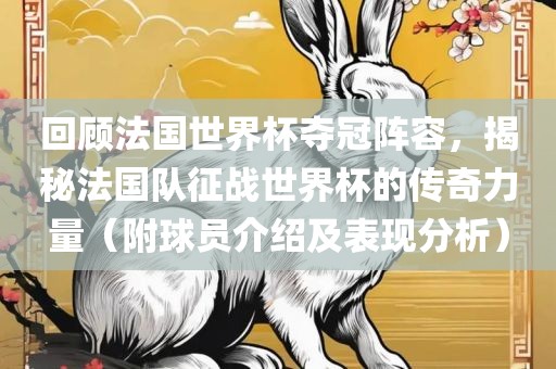 回顾法国世界杯夺冠阵容，揭秘法国队征战世界杯的传奇力量（附球员介绍及表现分析）