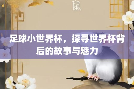 足球小世界杯，探寻世界杯背后的故事与魅力