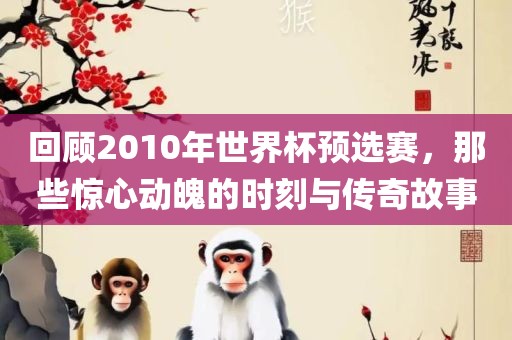 回顾2010年世界杯预选赛，那些惊心动魄的时刻与传奇故事