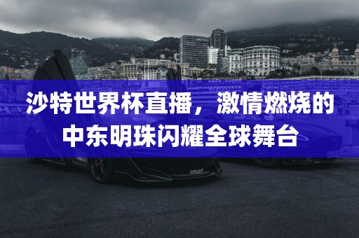 沙特世界杯直播，激情燃烧的中东明珠闪耀全球舞台吉安市靖泰电力工程有限公司