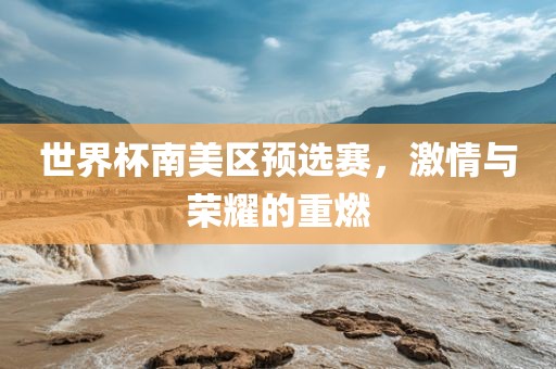 世界杯南美区预选赛，激情与荣耀的重燃