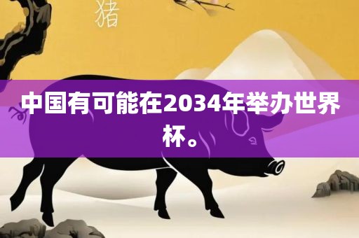 中国有可能在2034年举办世界杯。