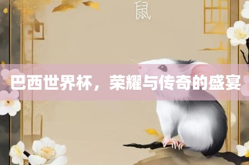 巴西世界杯，荣耀与传奇的盛宴