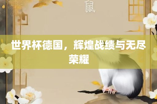 世界杯德国，辉煌战绩与无尽荣耀